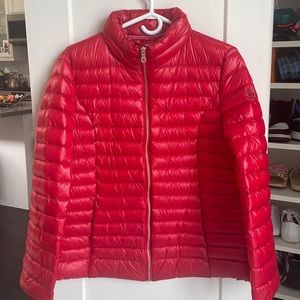 Kate Spade down filled jacket. Very gently used. Red. Size L